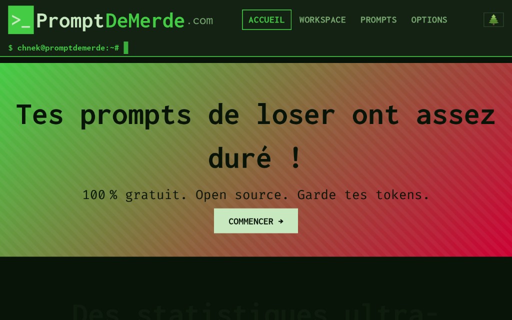 Accueil — appel à l’action